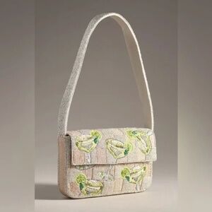 Anthropologie The Fiona Beaded Bag: Food & Drink Edition Margarita